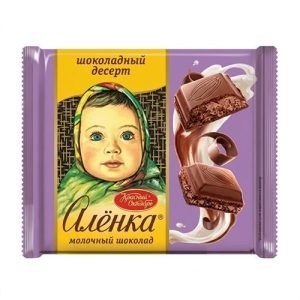 Шоколад Аленка 70 гр (Красный Октябрь)