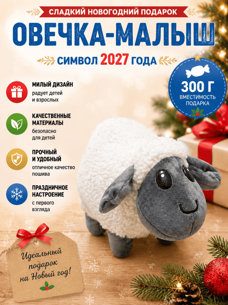 Подарок Овечка-Малыш