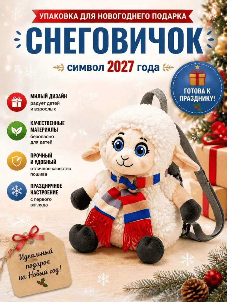 Рюкзак Снеговичок